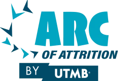 Arc of Attrition by UTMB logo