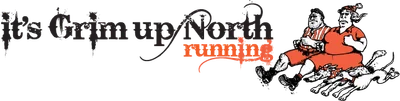 It's Grim Up North Running logo