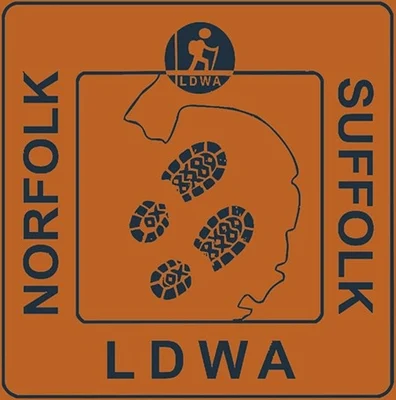 LDWA Norfolk & Suffolk logo