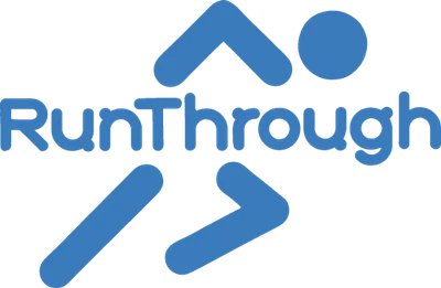 RunThrough Trails logo