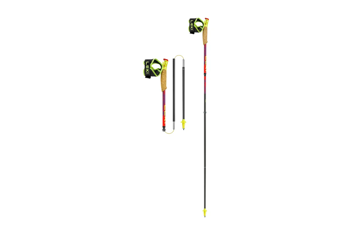 Trail running poles