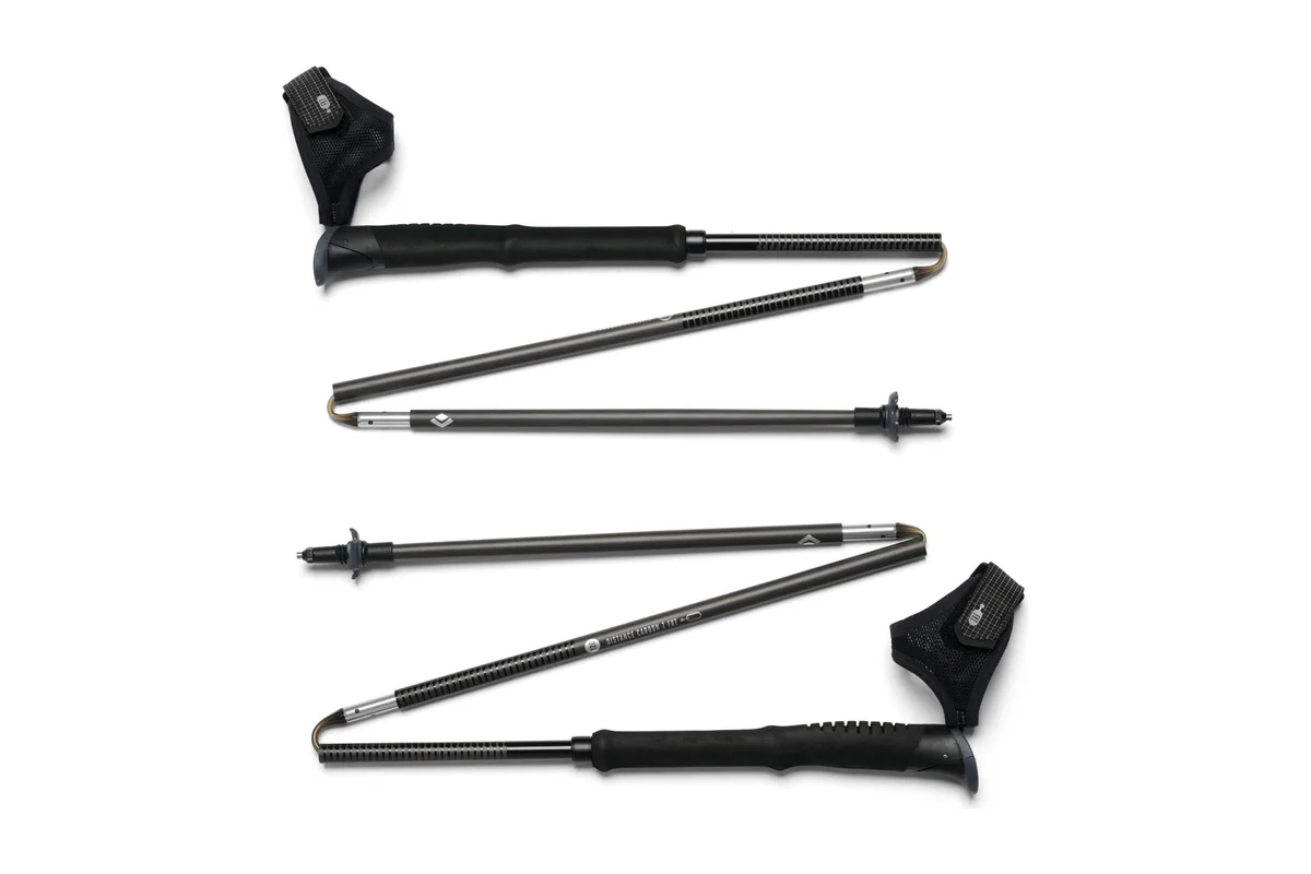 Trail running poles