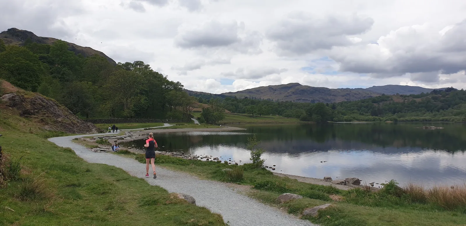 The Ambleside Low Level Loop route, Lake District