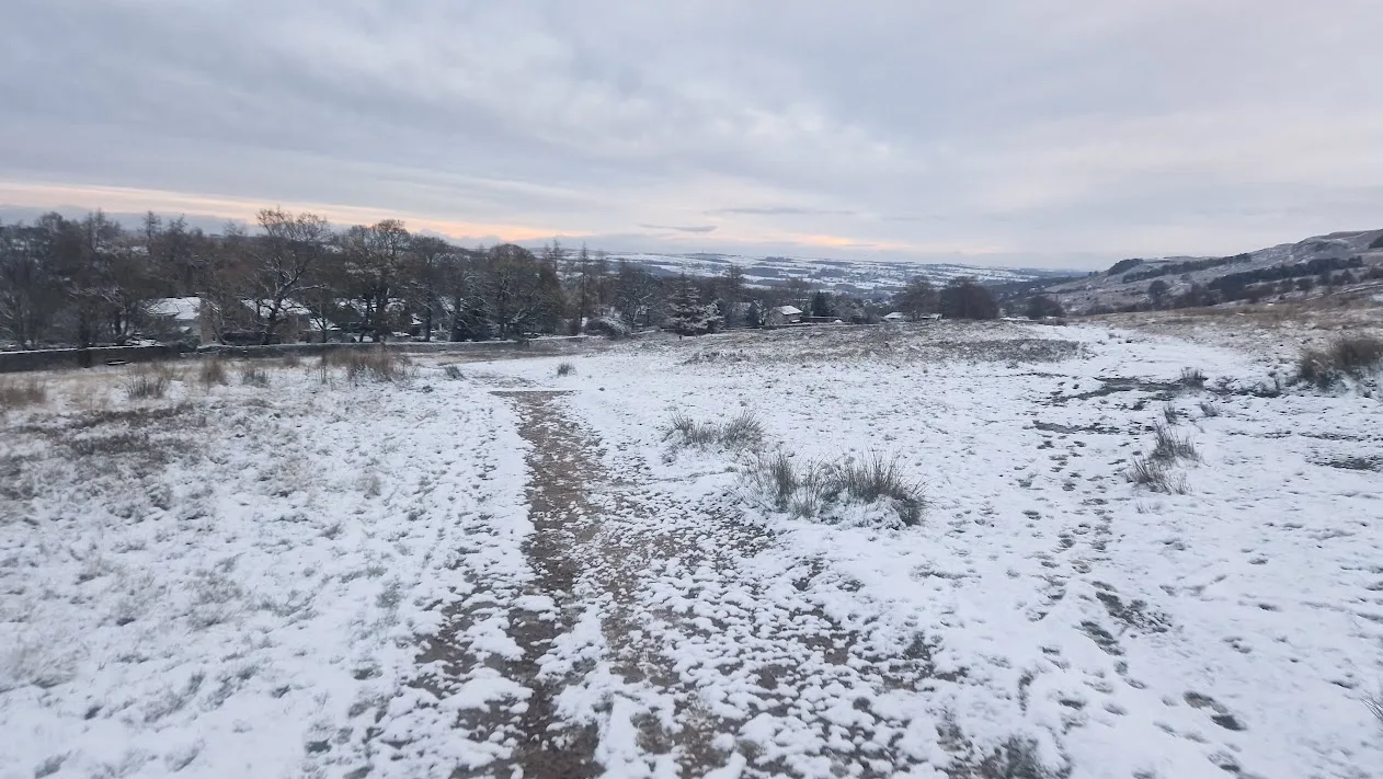 Burley Moor Stone Circles from the Cow and Calf — route cover photo