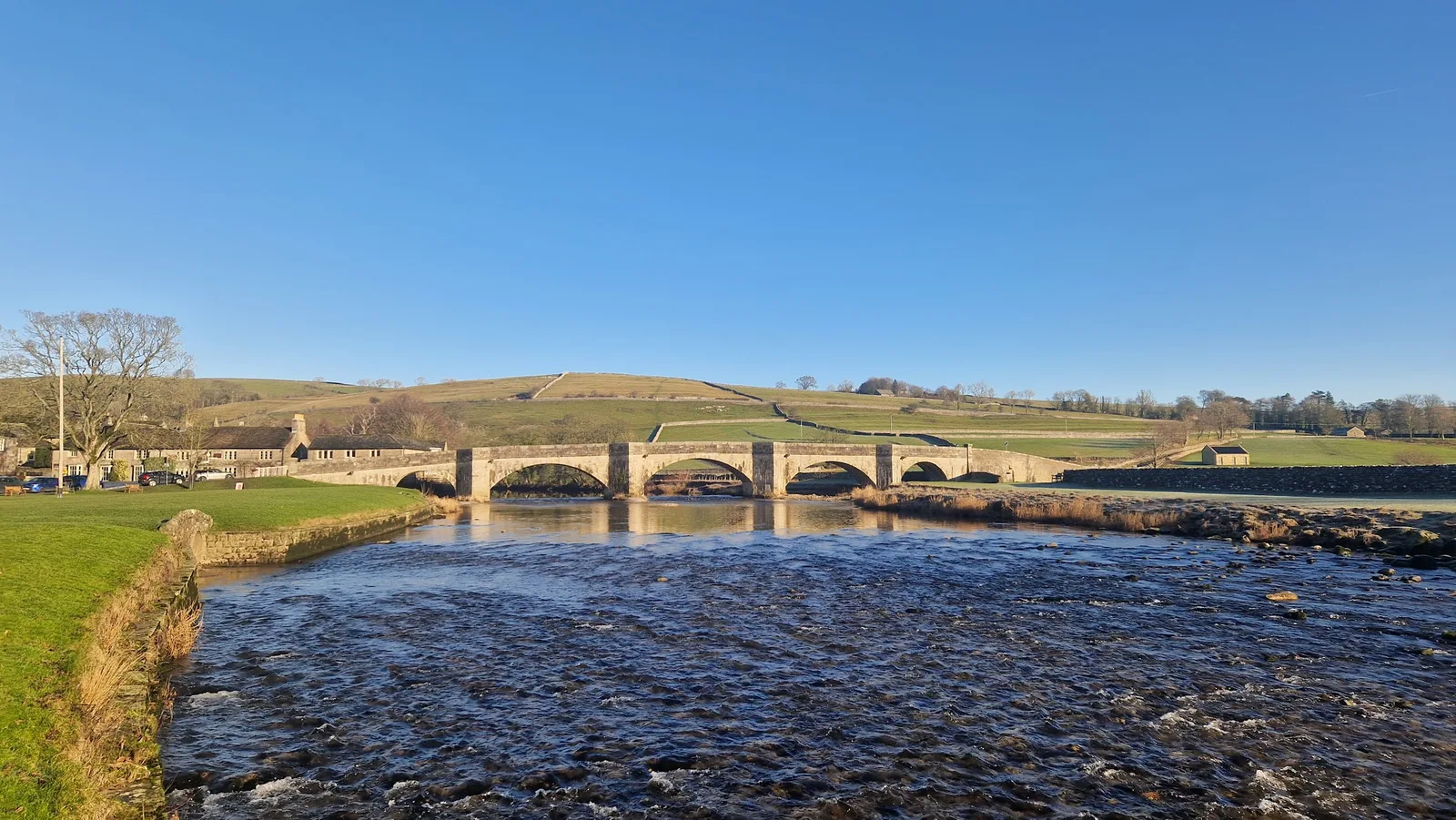 Relaxed Dales running in Wharfedale