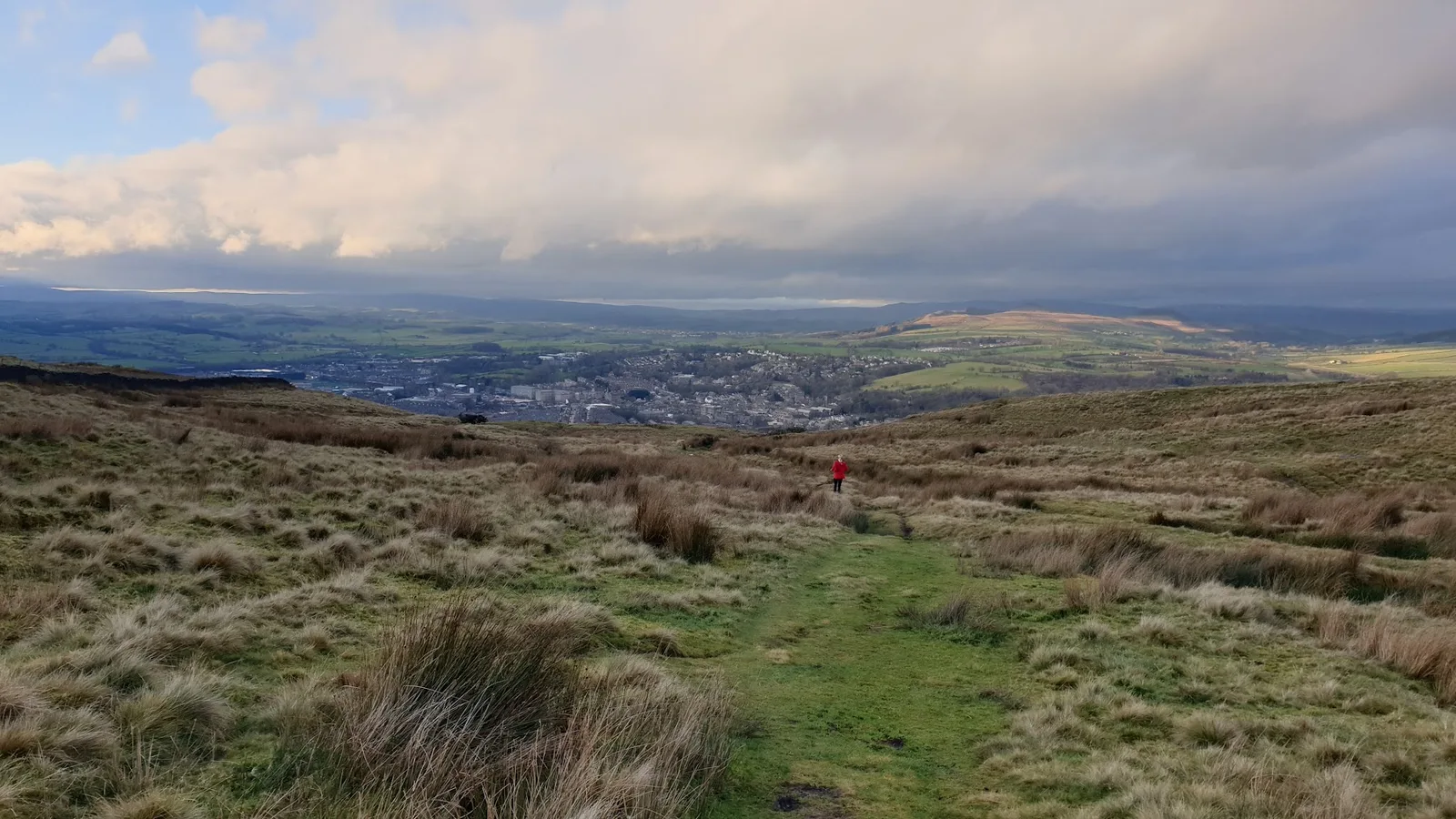 Ilkley, Rombalds Moor, Roman Road and Addingham — route cover photo