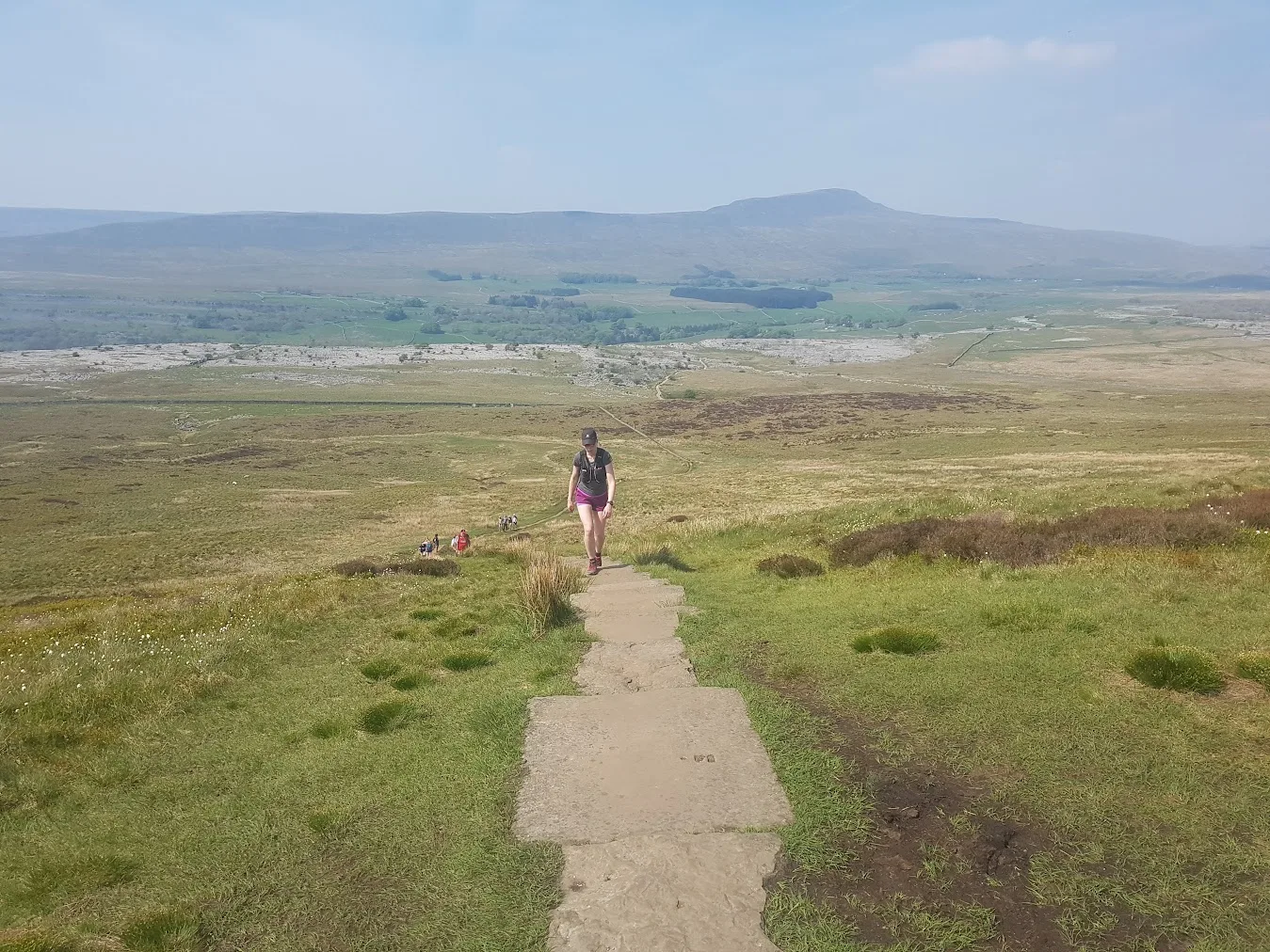 Route photo: Ingleborough from Chapel-le-Dale