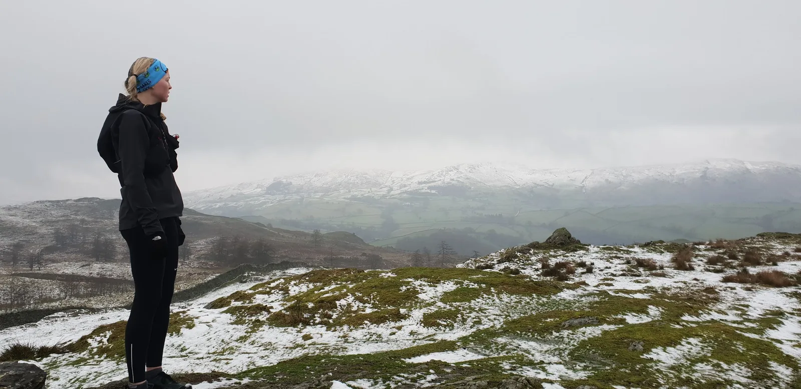 Quiet fell running near Staveley