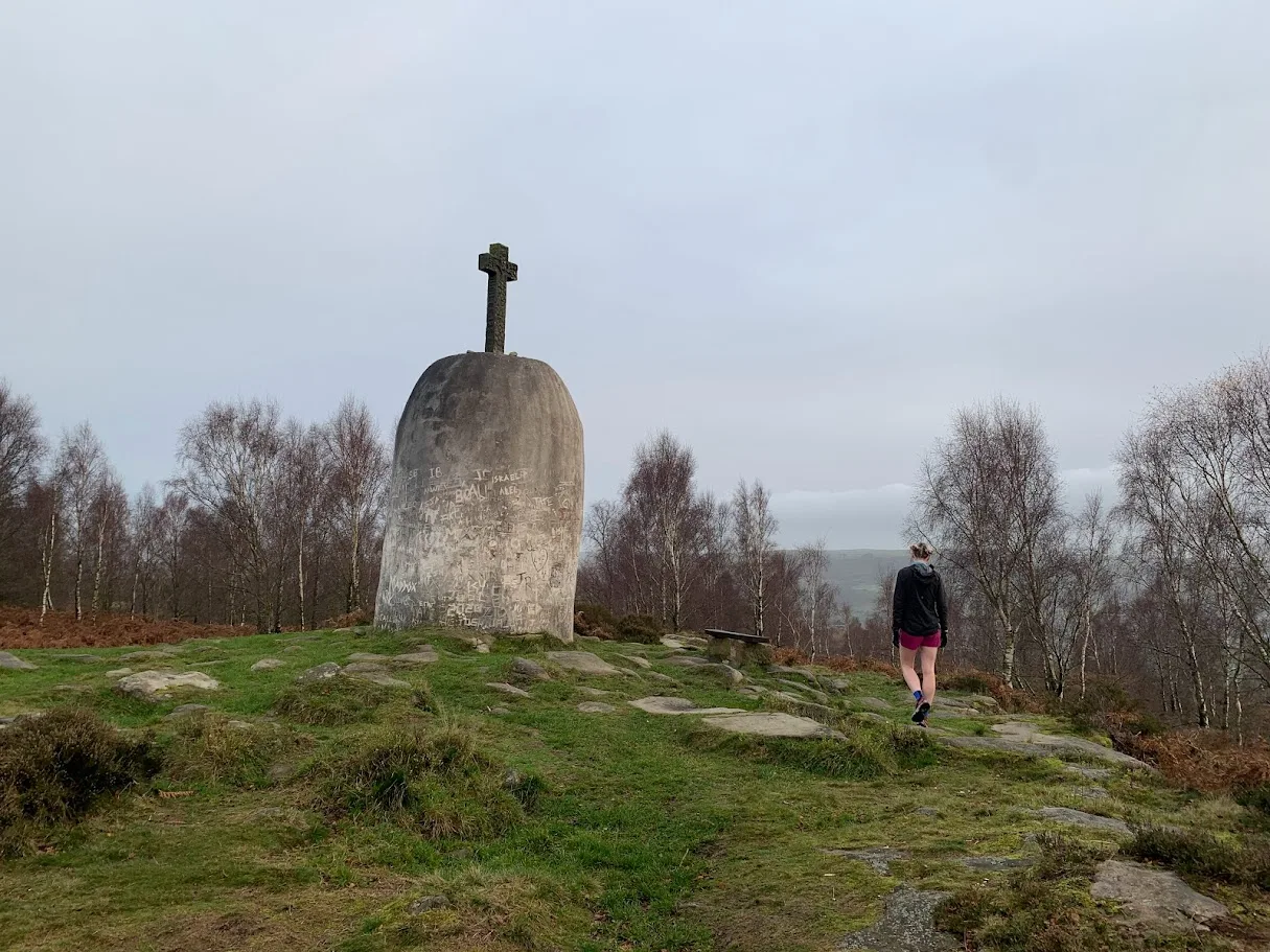 Route photo: Skipton Moor and Farnhill Pinnacle